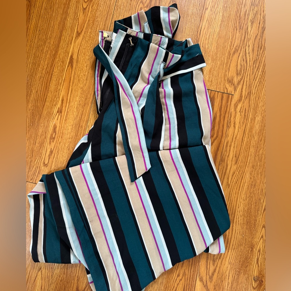 Charming Charlie’s Striped Women's wide leg/trouser pants